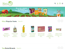 Tablet Screenshot of naturalimpact.com